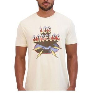 Men’s lucky brand size, extra large T-shirt, Los Angeles Cream Graphic T-Shirt